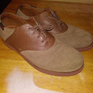 G.H. Bass & Co. Mens Suede/Leather 8.5 Dress Shoes